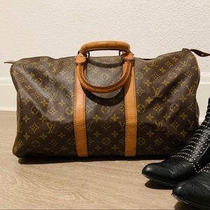 AUTH LOUIS VUITTON keepall 45 SA822 Boston bag